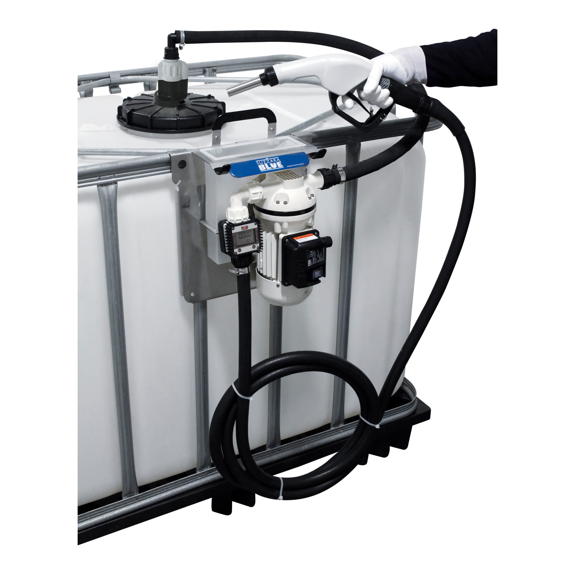 CEMO Cematic Blue Pumpensystem BASIC AZV für IBCs, 230 V, 6 m, AZV, SEC