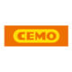CEMO Chariot à sel 35l jaune cuve, pneus gonflables avec régulateur de dosage 1-4m-3