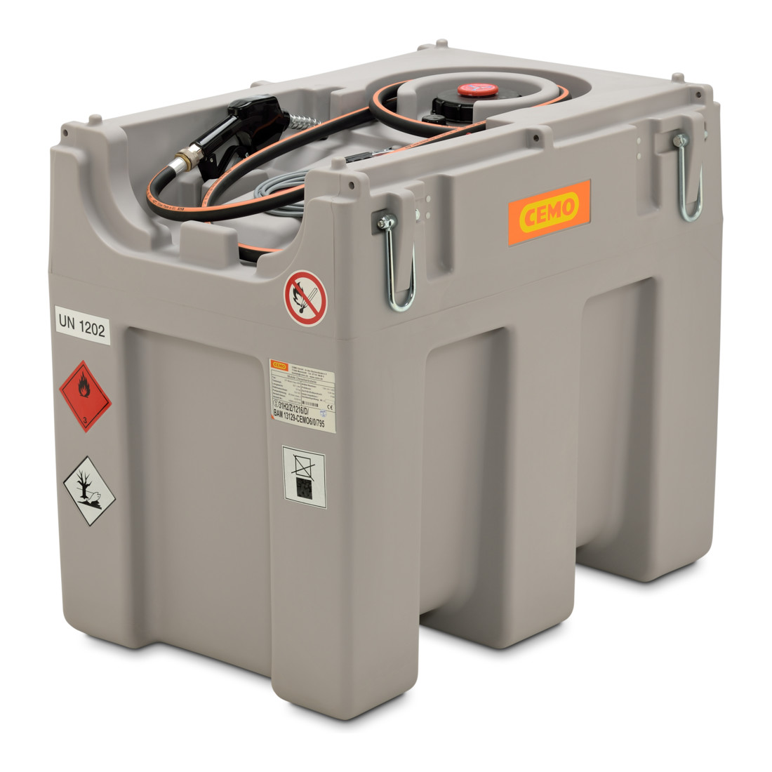 CEMO DT-Mobil Easy 600 l, 24V, AZV komplett mit E-Pumpe 24V und AZV