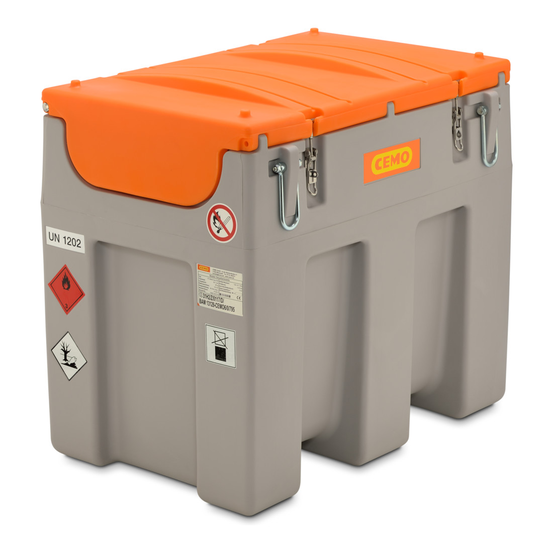CEMO DT-Mobil Easy 600l,De,12V,AZV komplett mit Deckel, ELP, 12V und AZV