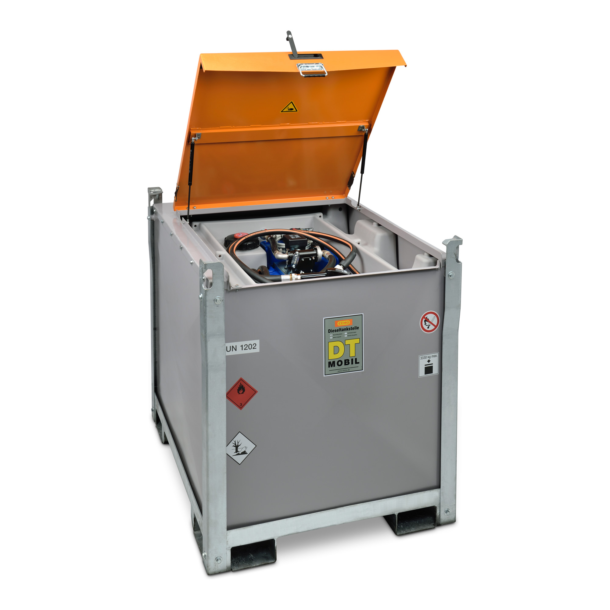 CEMO DT-Mobil PRO PE COMBI 850/100 Basic mit Elektropumpe Cematic 72, 230V