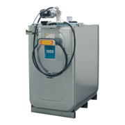 CEMO Schmierstoff-Kompaktanlage ECO elektrisch für Frischöl 1000 Liter + 4m Schlauch