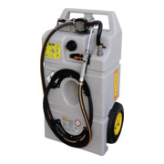 CEMO Schmierstofftrolley 100 Liter + E-Pumpe 12 Volt und LiFePO4-Akku