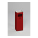 Cendrier poubelle B 25 R, rouge Var-1