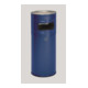 Cendrier poubelle H 100, bleu gentiane Var-1