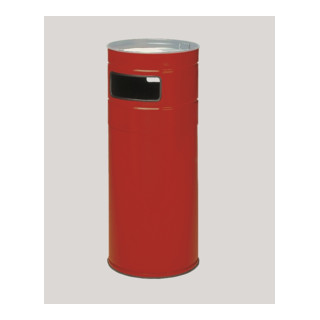 Cendrier poubelle H 100, rouge Var