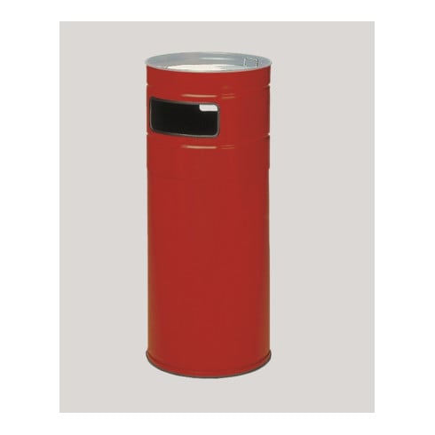 Cendrier poubelle H 100, rouge Var