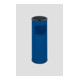 Cendrier poubelle H 61 K bleu gentiane Var