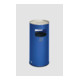Cendrier poubelle H 70 K, bleu gentiane Var-1