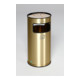 Cendrier poubelle H 70, laiton/acier Var-1