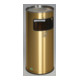 Cendrier poubelle H 70 laiton/INOX Var-1