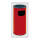 Cendrier poubelle H 71 K rouge Var-1
