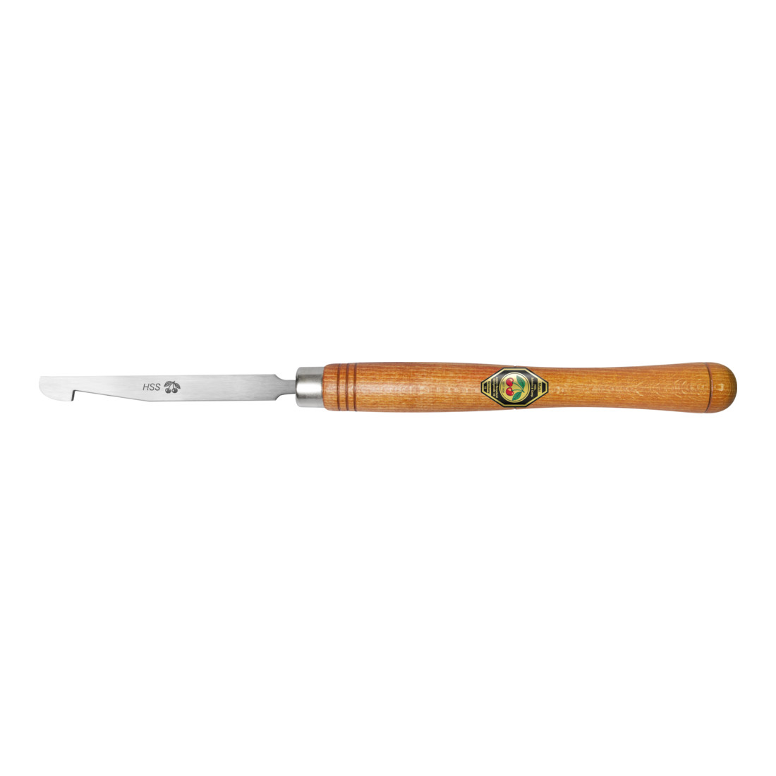 Kirschen HSS Burin à tourner long manche en bois Bord rond tournant en acier 20 mm