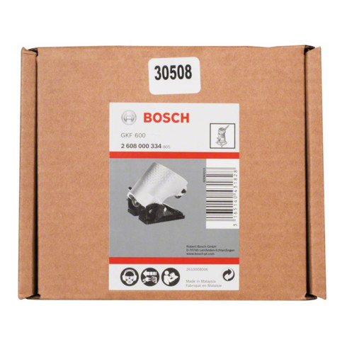 Bosch Cestello per fresatura angolare per fresatrice bordi GKF 600 Professional