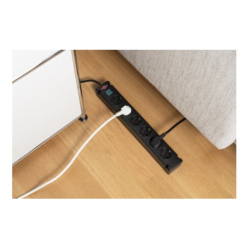 Fauteuil d'incendie Bremounta bande de prises 6 voies 3m H05VV-F 3G1,5