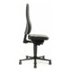 Chaise d'atelier pivotante Highline rouleaux Rembourrage simili cuir noir 450-60-3