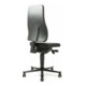 Chaise d'atelier pivotante Highline rouleaux Rembourrage simili cuir noir 450-60-3