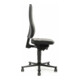 Chaise d'atelier pivotante Highline rouleaux Rembourrage simili cuir noir 450-60-4