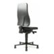 Chaise d'atelier pivotante Highline rouleaux Rembourrage simili cuir noir 450-60-4