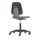 Chaise d'atelier pivotante Labsit rouleaux coque de siège anthracite mousse inté-1