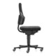 Chaise d'atelier pivotante Nexxit rouleaux Rembourrage simili cuir noir 450-600-5