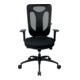 Chaise de bureau NetPro 100 noire-1