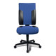 Chaise de bureau pivotante avec mécanisme synchrone bleu/noir 420-540 mm sans ac-1