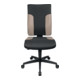 Chaise de bureau pivotante avec mécanisme synchrone noir/gris 420-540 mm sans ac-1