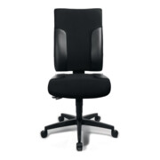 Chaise de bureau pivotante avec mécanisme synchrone noir/noir 420-540 mm sans ac