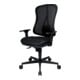 Chaise pivotante noire Point SY-1