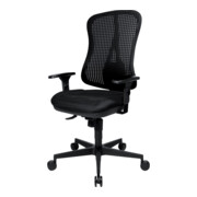 Chaise pivotante noire Point SY