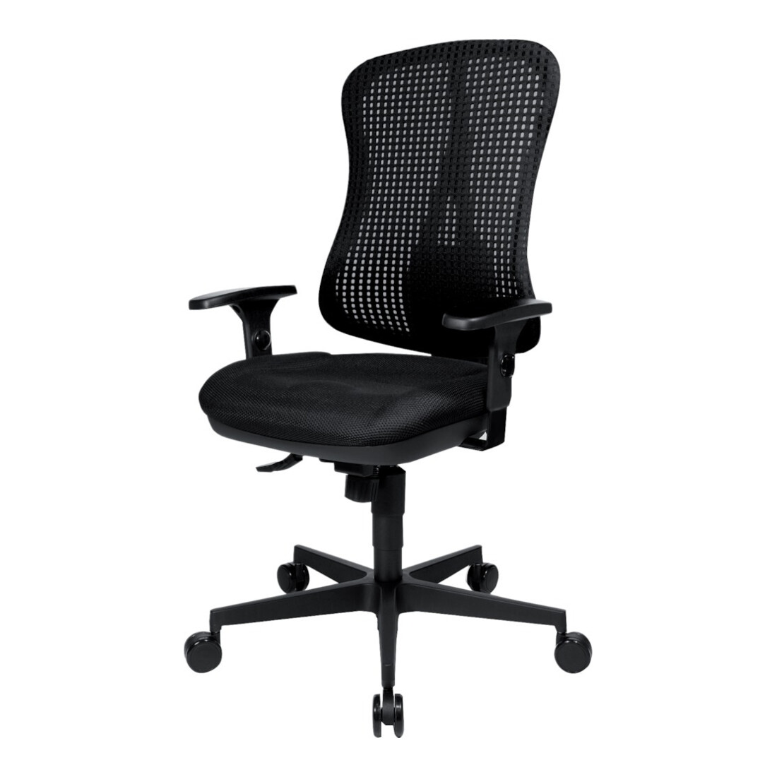 Chaise pivotante noire Point SY