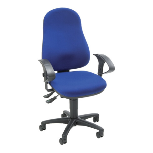 Chaise pivotante Point 60 bleu royal