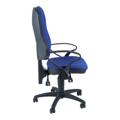Chaise pivotante Point 80 bleu royal