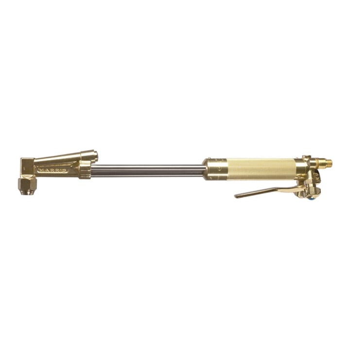Chalumeau coupeur manuel 62-5F tête de brûleur 90 degr. L. 460 mm pour buse de q