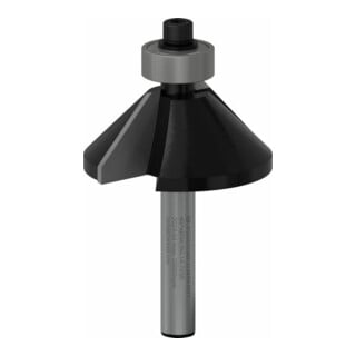 Chanfrein Bosch / fraise affleurante 6 mm D1 34,9 mm L 11,1 mm L 14,6 mm G 56 mm 45°.