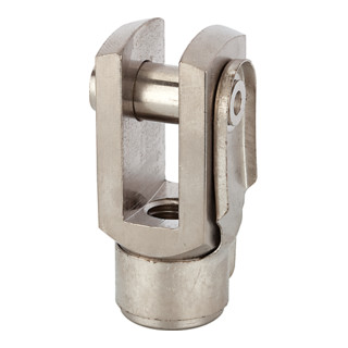 Chape Riegler type Y pour vérin standard / vérin rond avec diamètre de piston 25-32 mm
