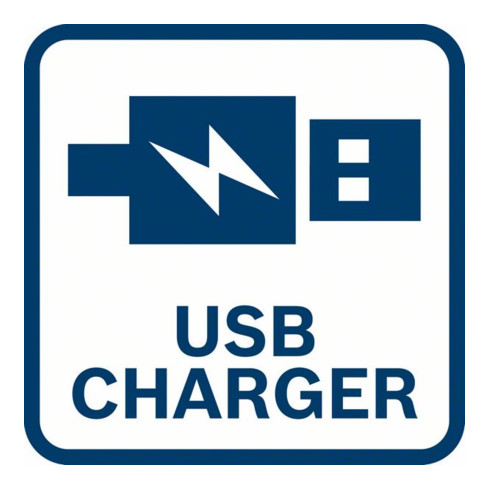 Chargeur Bosch GAA 12V-21, adaptateur de charge USB, courant de charge de 2,1A
