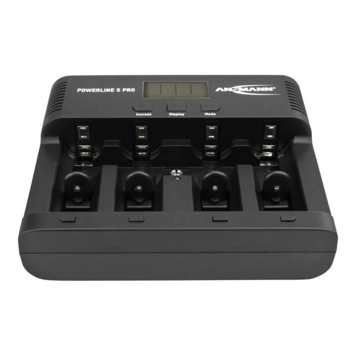 Chargeur de batterie ANSMANN Power Line 5 PRO f.4 batteries o.batteries Powerline 5 Pro