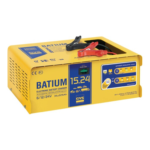 Chargeur de batterie BATIUM 15-24 6 / 12 / 24 V effectif 22 / arithmétique: 7-10
