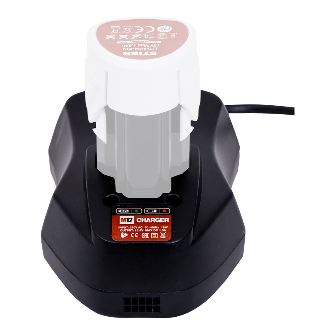 Chargeur de batterie STIER pour pistolet à cartouches sans fil 3800N