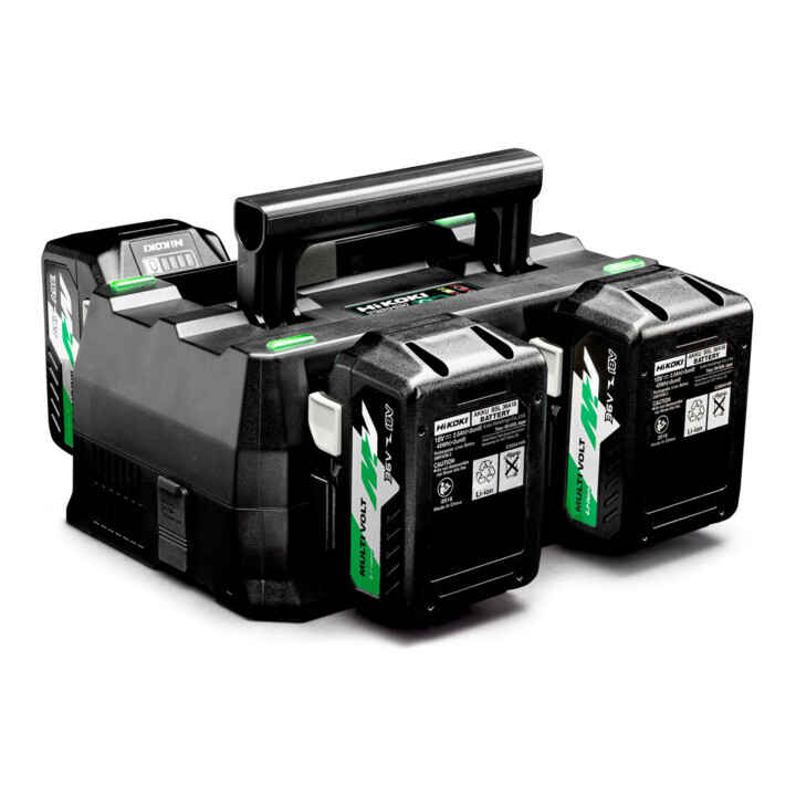 Chargeur HiKOKI 12V Peak - 14,4V - 18V - MULTI VOLT UC18YTSLS quadruple