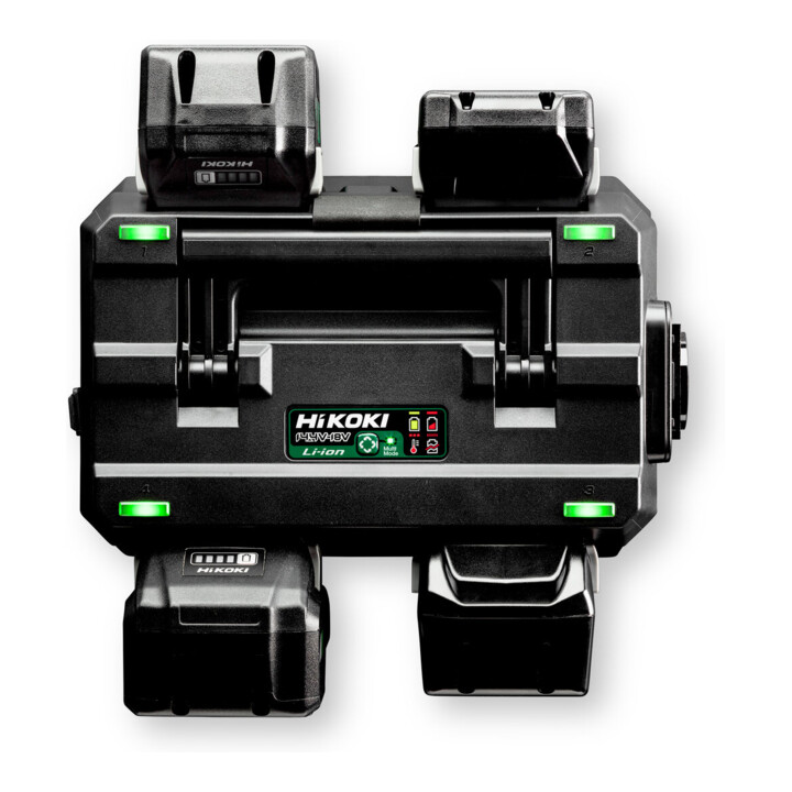 Chargeur HiKOKI 12V Peak - 14,4V - 18V - MULTI VOLT UC18YTSLS quadruple