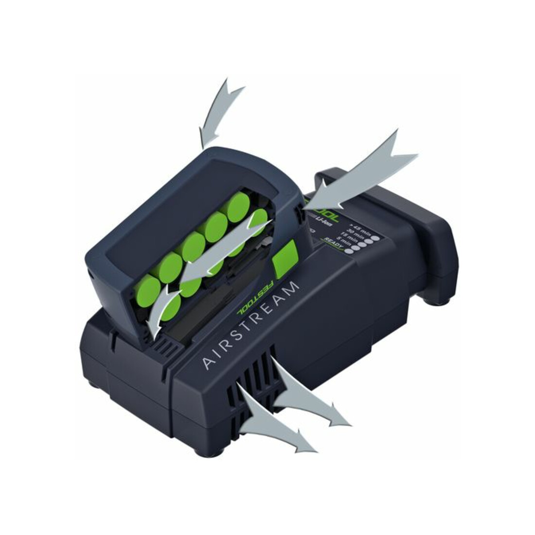 Chargeur rapide Festool SCA 8
