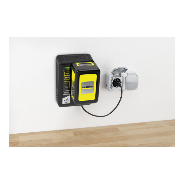 Chargeur rapide Kärcher Batterie Puissance 18 V