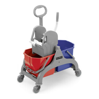 Chariot à double seaux Kärcher avec presse