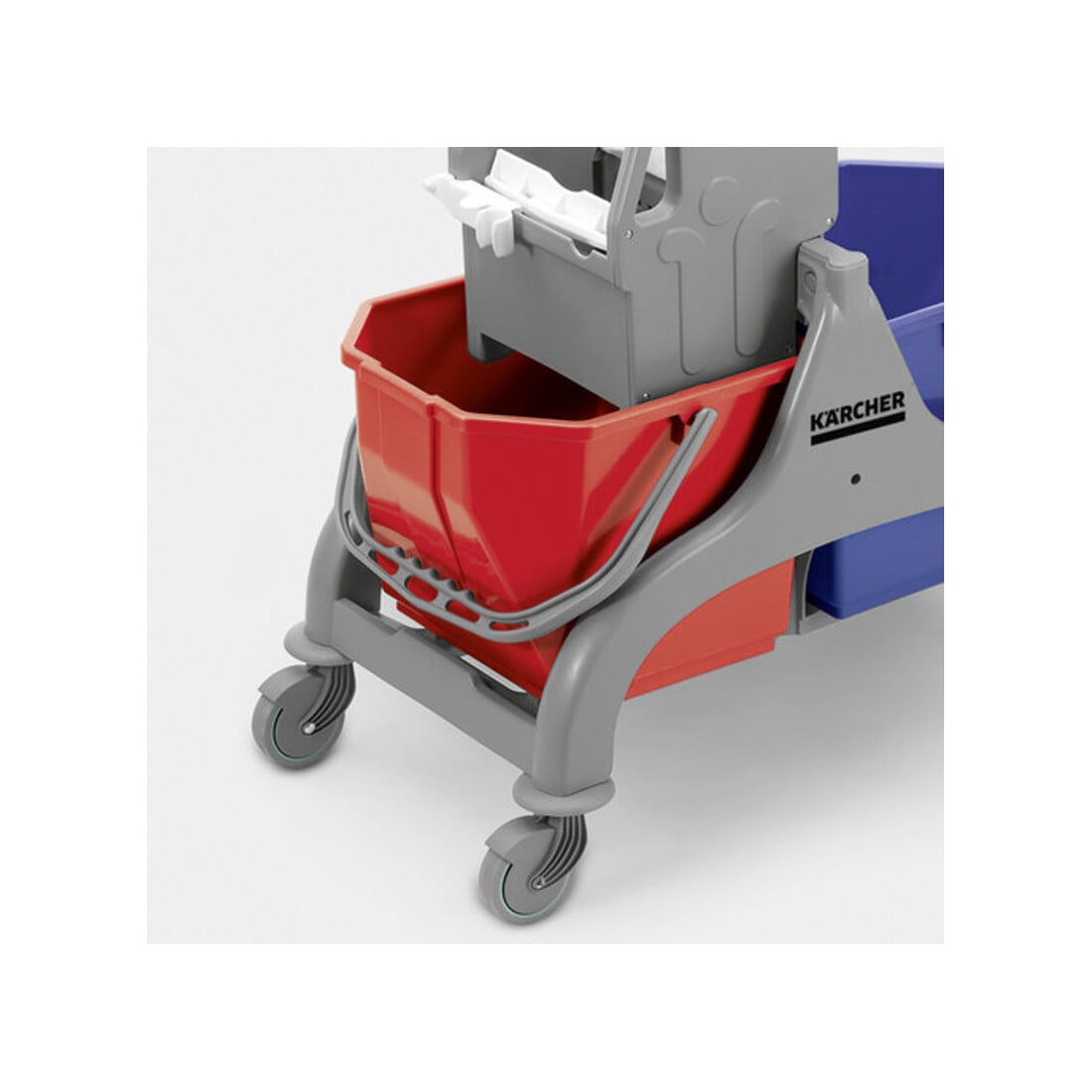 Chariot à double seaux Kärcher avec presse