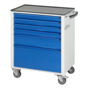 Chariot à outils Rau avec 4 tiroirs métal LxPxH 700x500x860mm-3