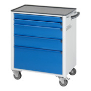 Chariot à outils Rau avec 5 tiroirs métal LxPxH 700x500x860mm-2