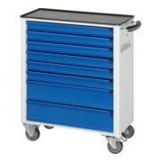 Chariot à outils Rau avec 8 tiroirs métal LxPxH 700x350x860mm-3